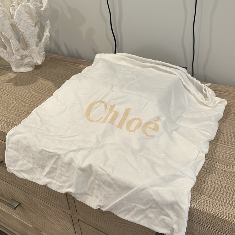Chloe Tan and Cream Tote Bag - Picture 8 of 14
